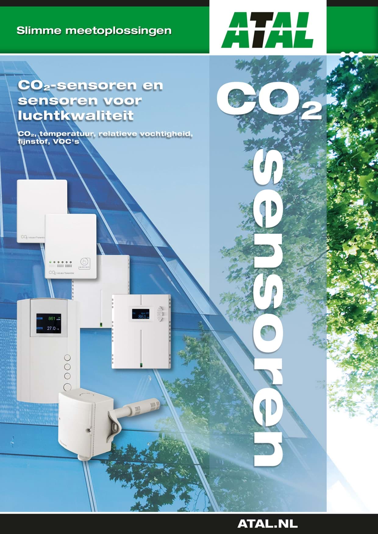 ATAL brochure CO2 sensoren en regelaars
